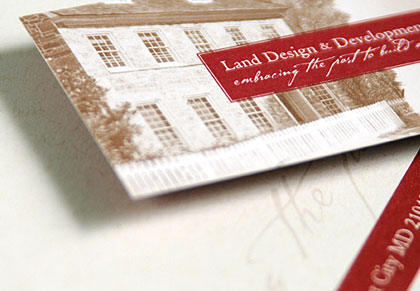 Land Design and Development identity view 1