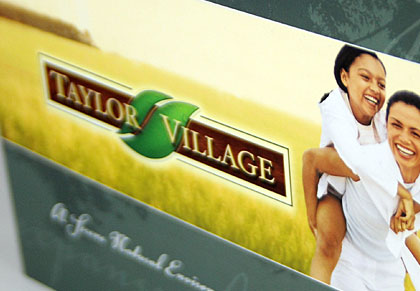 Taylor Village identity view 1