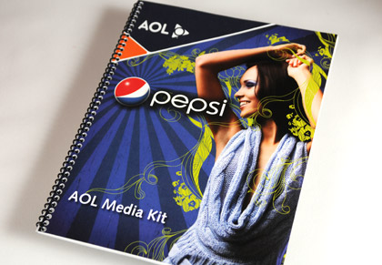 AOL and Pepsi Sales brochure cover