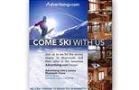 Mamoth Ski Weekend evite Sales Material view 3