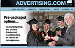 Advertising.com Education Category Microsite view 2