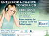 Biore AOL Music Promotion